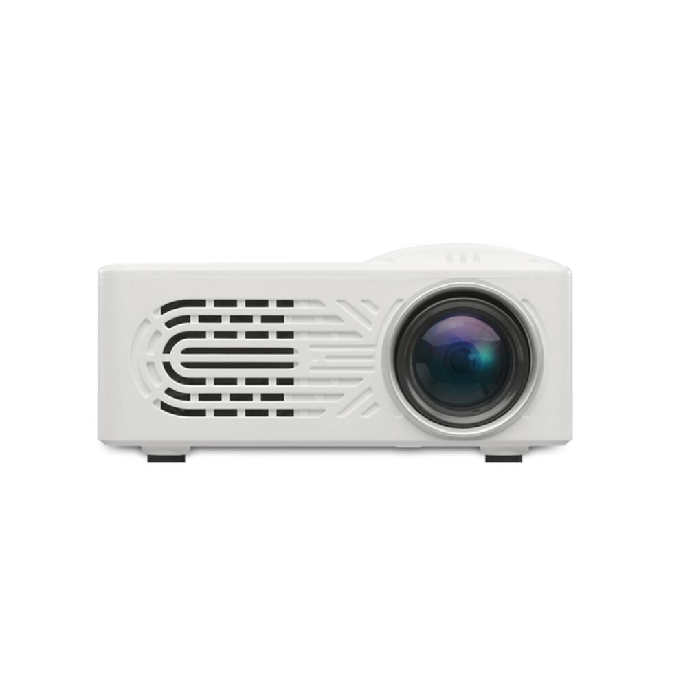 1080P Full HD Media Player LCD Projector Home Theater Movie Device Digital Projector AU Socket For Meeting