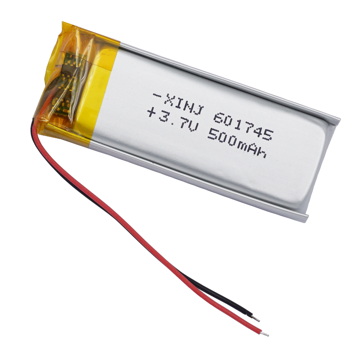 10 szt. 3.7V 500mAh 1.85Wh polimerowa bateria litowa Lipo 601745 do inteligentnego zegarka MP4 odtwarzacz muzyczny kamera DVR DVC