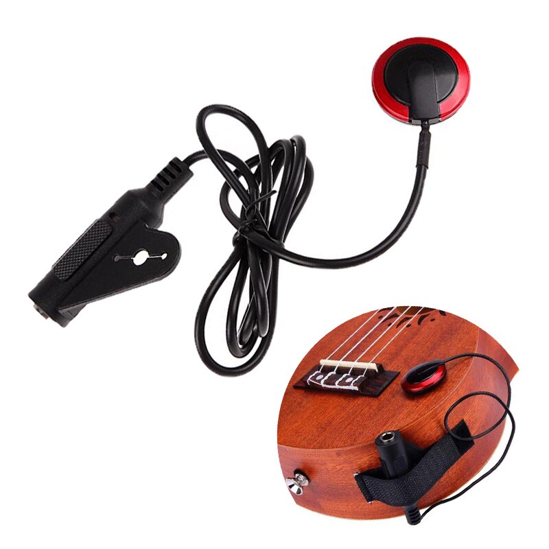Professionele Gitaar Pickup Piezo Contact Microfoon Pickup Voor Gitaar Viool Banjo Mandoline Ukulel Gitaar Accessoires