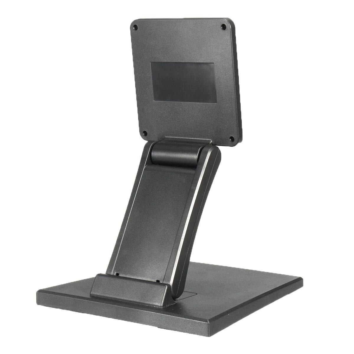 1Pcs Plastic Tilt Mounted Fold Monitor Holder Rotated For 10-27 Inch LCD Display Screen Stand PC Monitor TV Holder