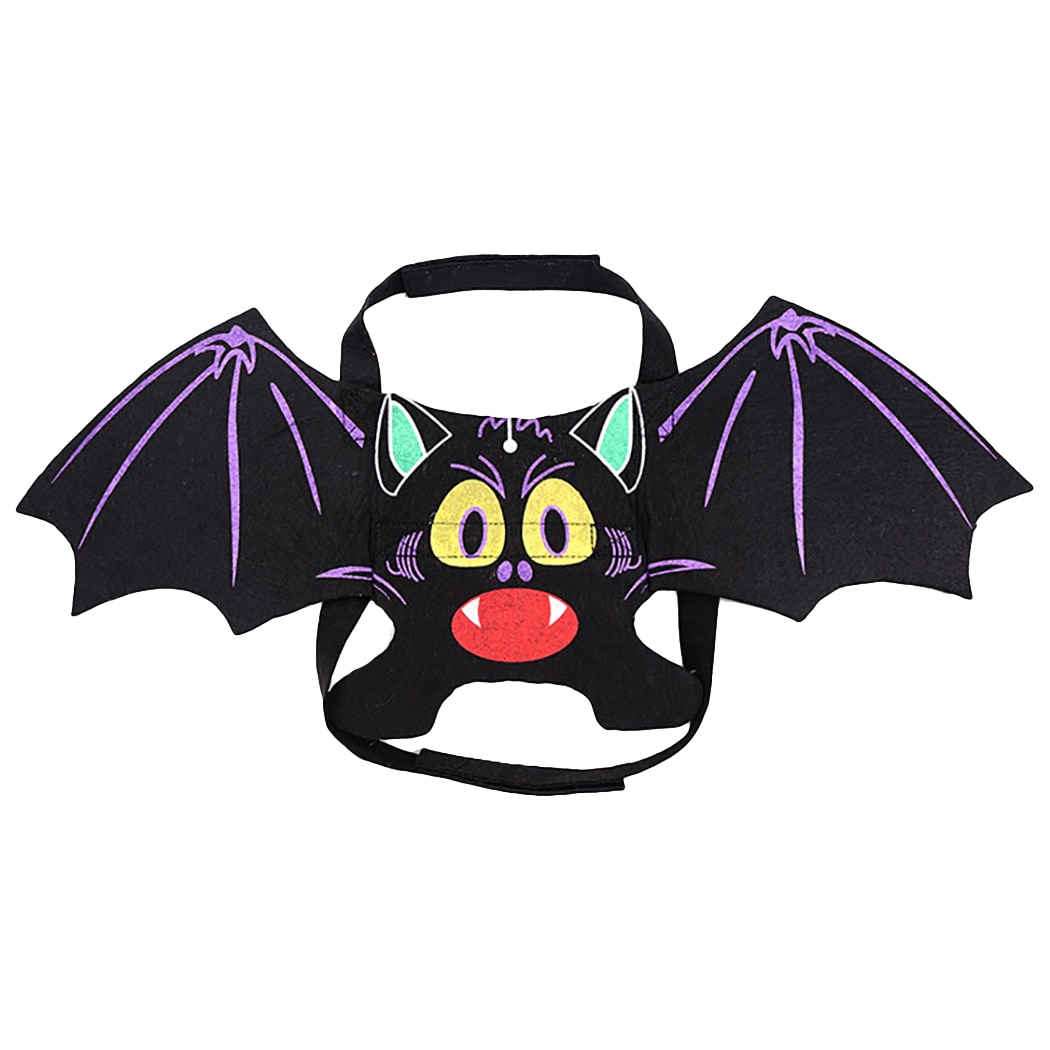 Halloween huisdier hond kostuums vleermuisvleugels vampier zwart schattig verkleedkostuum halloween huisdier hond kat kostuum