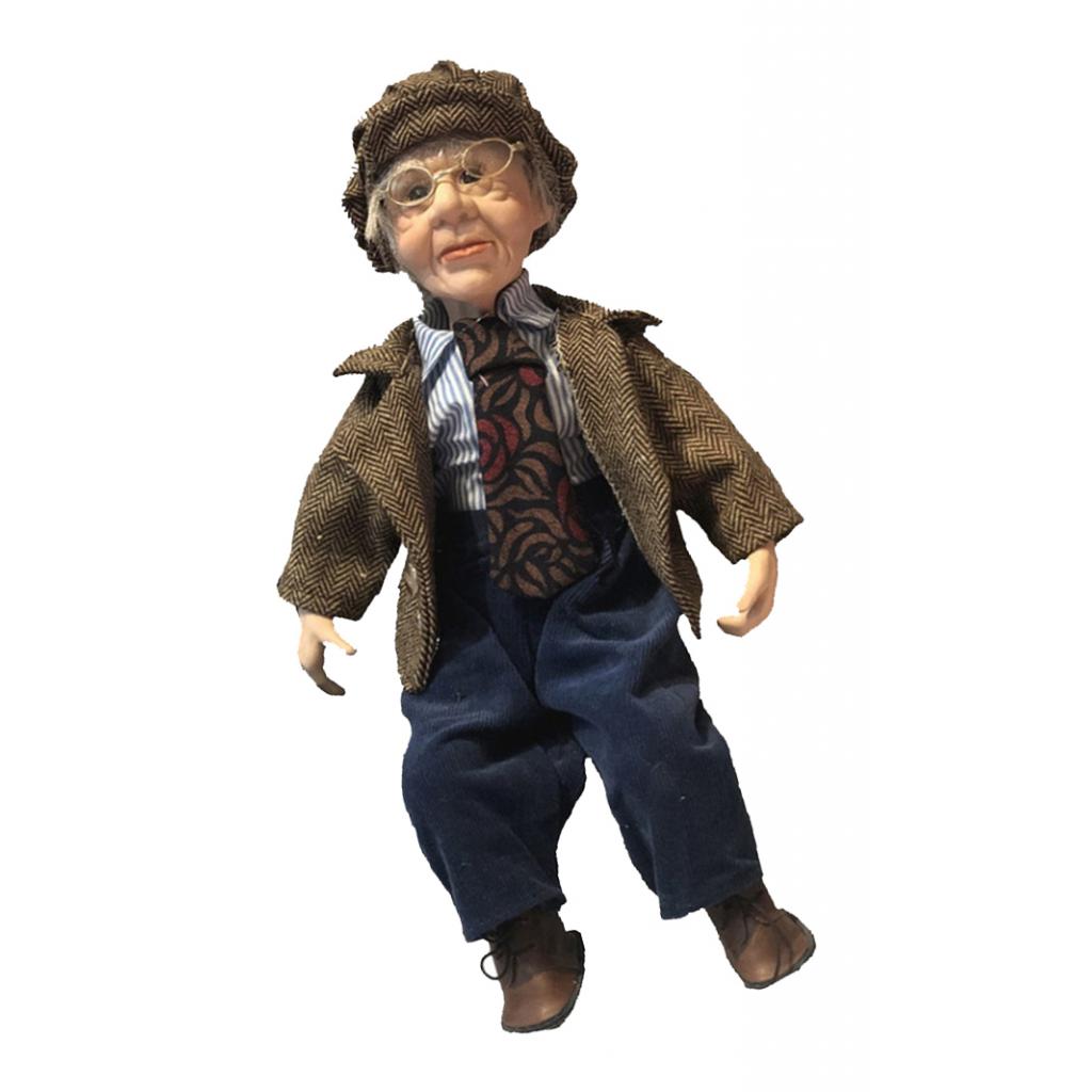 Porseleinen Pop Collectible Gentleman Grootvader Miniatuur Speelgoed Collecties