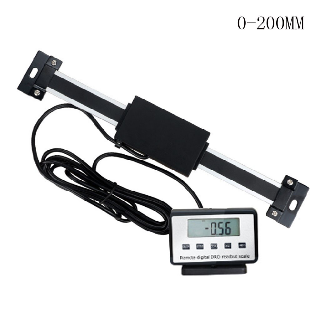 Digital Remote Scale Dual Use LCD Display DRO Table Readout Ruler for Lathe