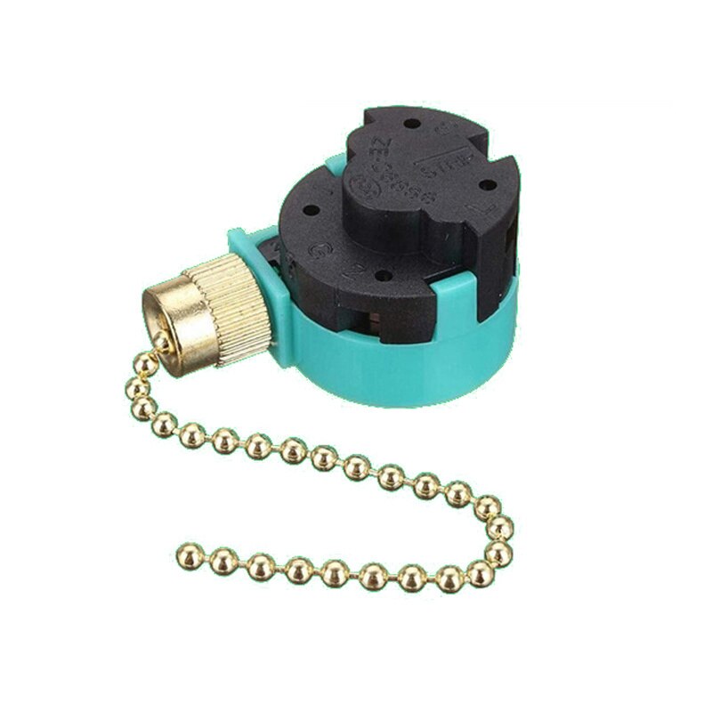 Plafond Ventilator Schakelaar 3 Speed 4 Draad ZE-268S6 Fan Pull Keten Speed Control Switch: A1