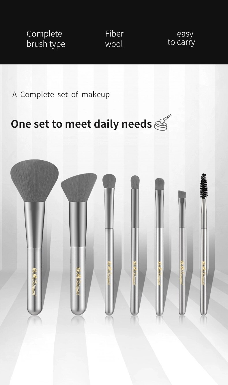 Xinyan øyenskygge makeup børste sett grønn foundation blending eyeliner øyenvippe øye oem skjønnhetsverktøy sett de brochas maquillaje