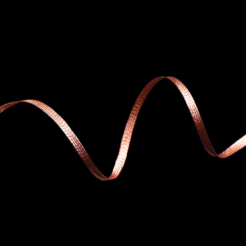 1 Roll 3mm Tin-free Wire Tin-absorbing Wire Bare Copper Braided Ornamental Potted Nylon