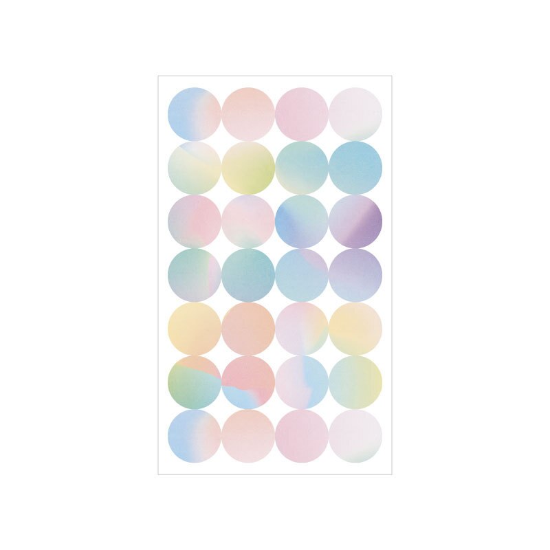 10 -pack 280 gaten diy gat reparatie stickers losse bladen  a4 a5 a6 notitieboek ring stickers kinderzegel stickers papieren label
