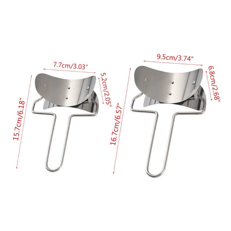 Stainless Steel Dumpling Maker 3 Pcs Small Medium and Large Dumpling Mold Dough Press Cutter Wrapper Pie Crimper Pastry Tools Ra: 3