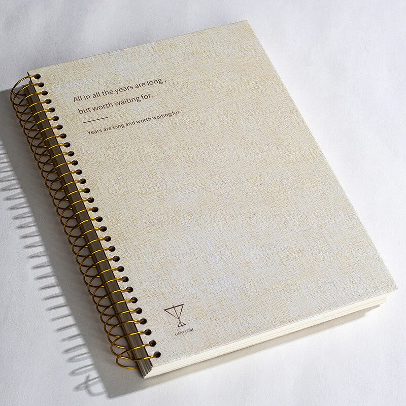 B5 Notebook Binder Sketchbook Office Supplies Lyofes Thicken Spiral Notebooks Book Diary School Stationery Work Super Thick Page: 4