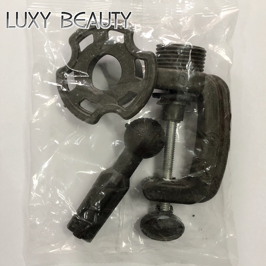 Soporte para pelucas de pelo , cabeza de Maniquí de entrenamiento, entrenamiento de peluca ajustable con aparatos de estilismo, soporte de utilidad negro