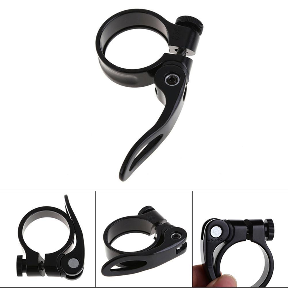 Bicycle Quick Release Seat Tube Clamp Aluminum Alloy Post Seat Saddle Clamp Clamp Aluminum Clamp Tube X8P1