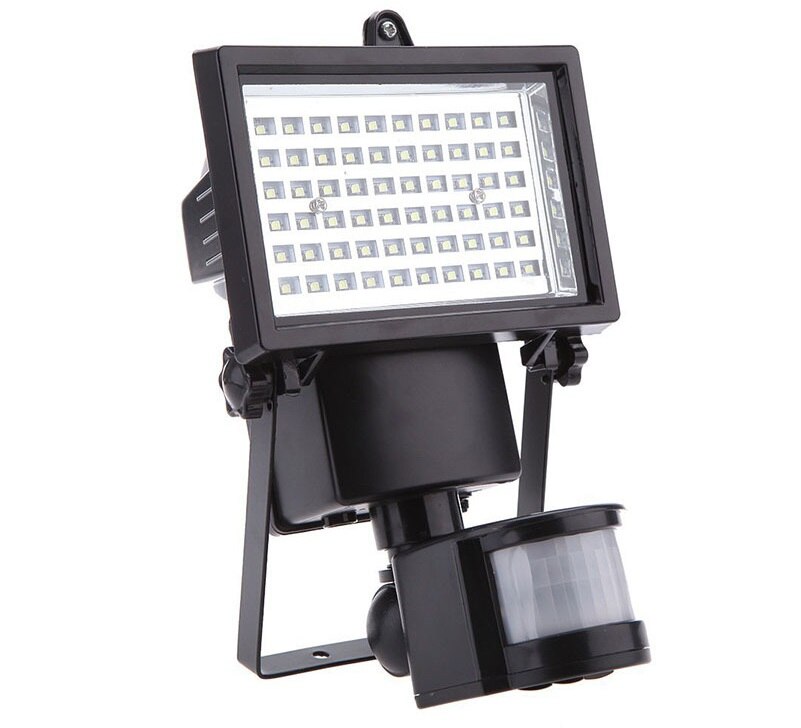 LED Solar Lamp Waterdichte Solar Light Pir 60 100 LEDs PIR Bewegingsmelder Deur Wandlamp Buitenlamp Security Spot verlichting