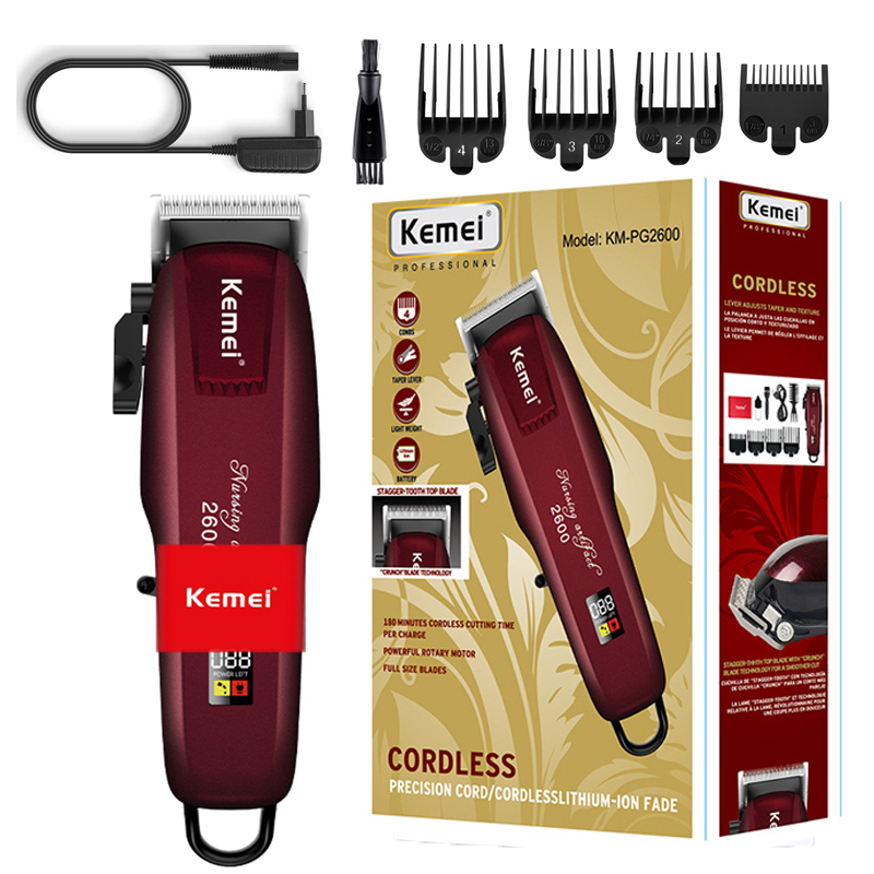 Kemei PG2600 Verstelbare Tondeuse Professionele Ka... – Vicedeal