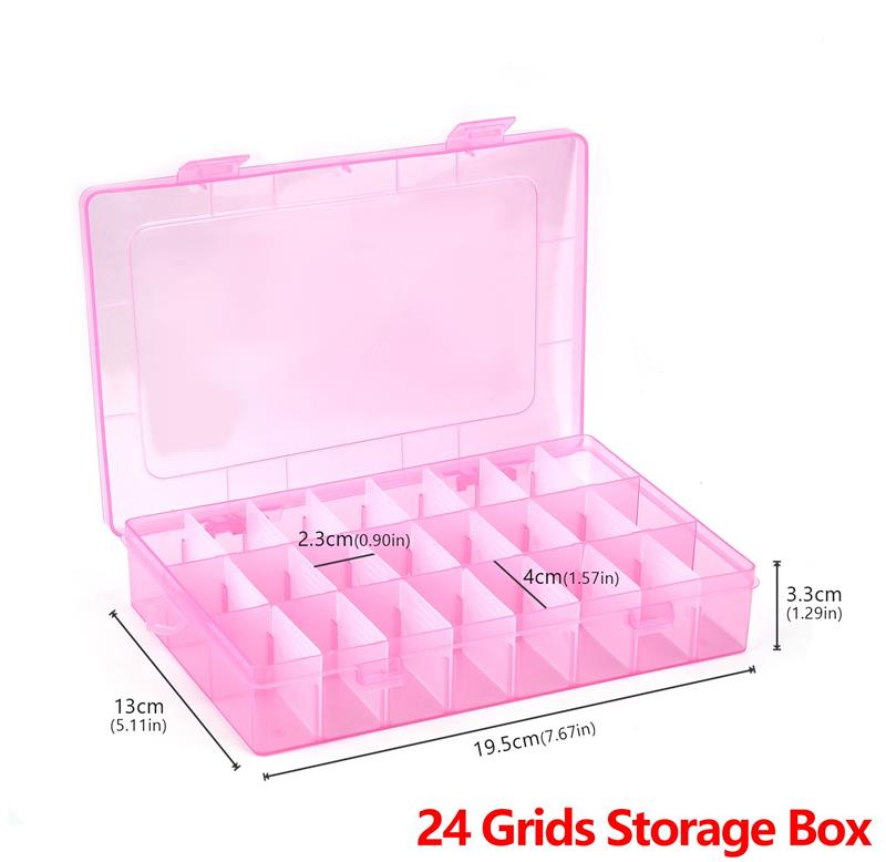42-Achsen-Nähgarn-Kasten, Spulen, Aufbewahrungskoffer, transparente Nadelspule, 24 Gitter, Organizer, Haushalt, DIY, Nähzubehör: Licht Gelb