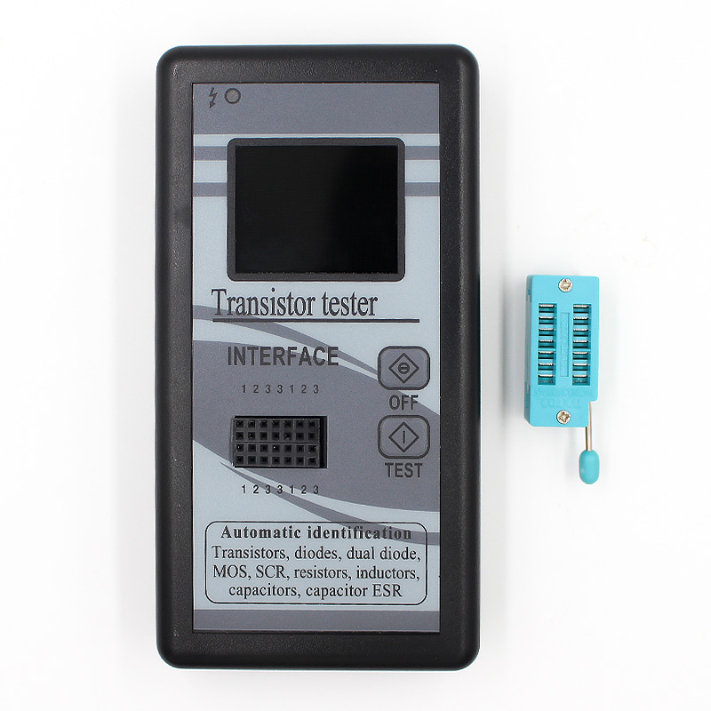 Mehrzweck-transistortester 128*160 dioden thyristor kapazität widerstand induktivität mosfet esr lcr meter tft-farbdisplay