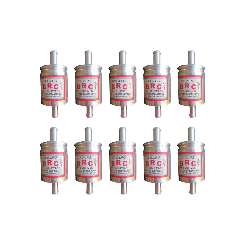 Filtro de Gas glp BRC CZAKRAM de poliéster, 10 piezas, 12mm a 12mm