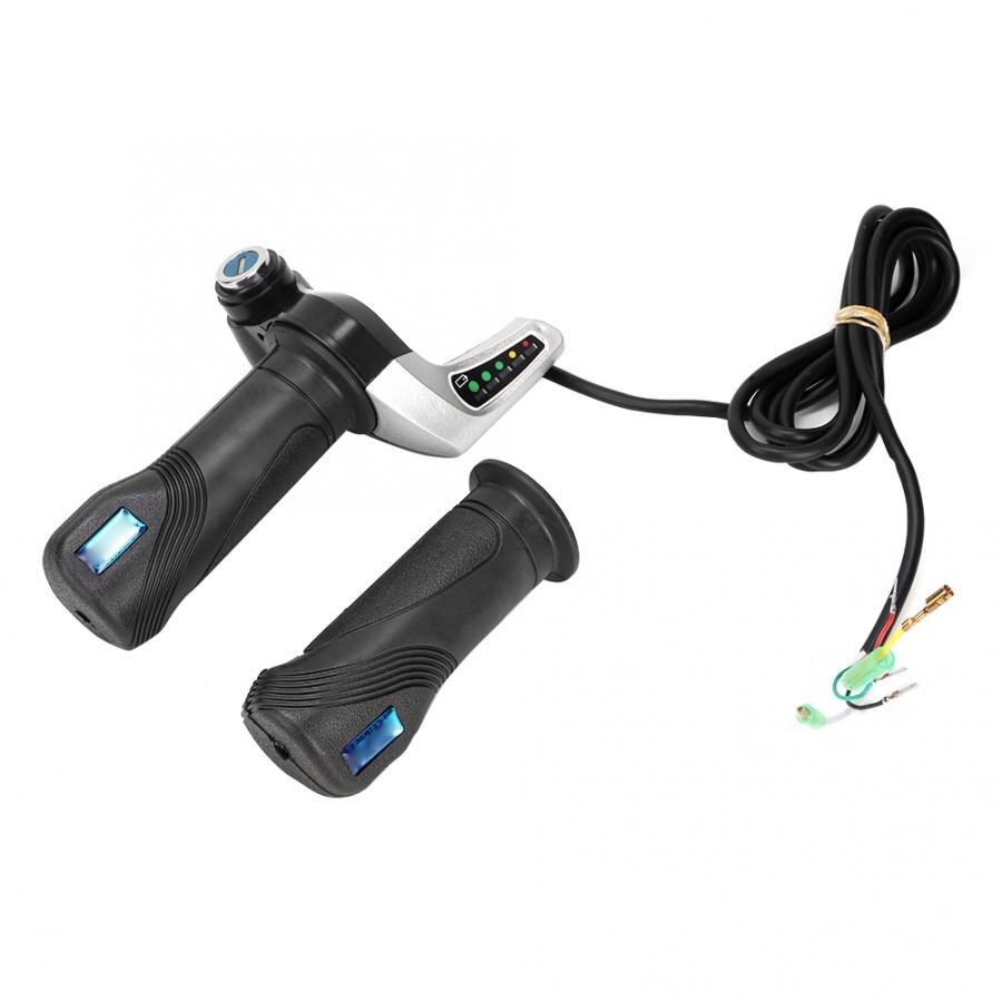 36V 800W Elektrische Fiets Motor Brushed Controller LED Gashendel Stuur Elektrische Fiets Scooter E-bike Speed controller