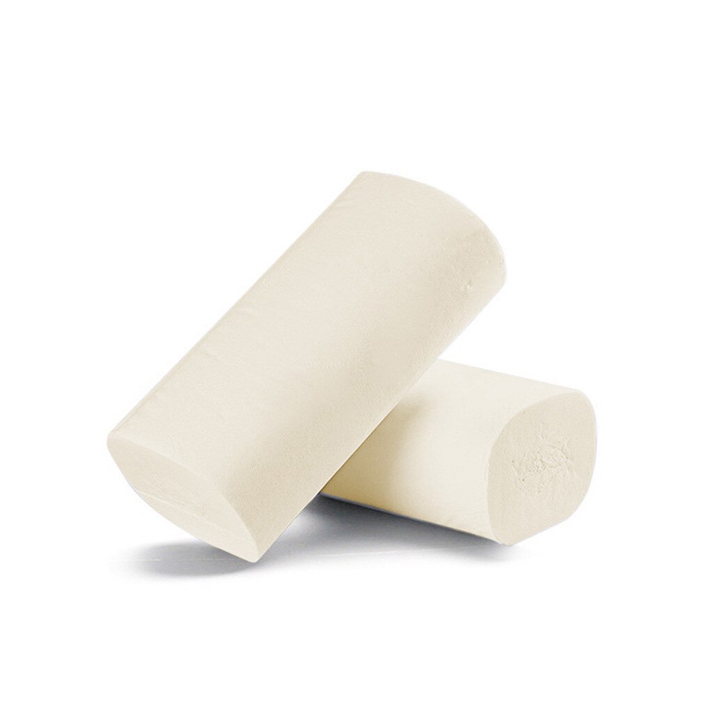 Toilet Paper Strong 3-Ply Soft Silky Tissue Paper Household Giant Roll 10 Rolls Bathroom Product Tray Home