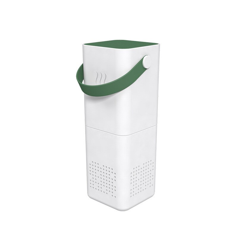 Negativ-ionen-luftreiniger Filter Ionen Generator Hause Schlafzimmer Auto Rauch PM 2,5 Eliminator Luft Frisch Reiniger Clever Keine Strahlung: dunkel Grün