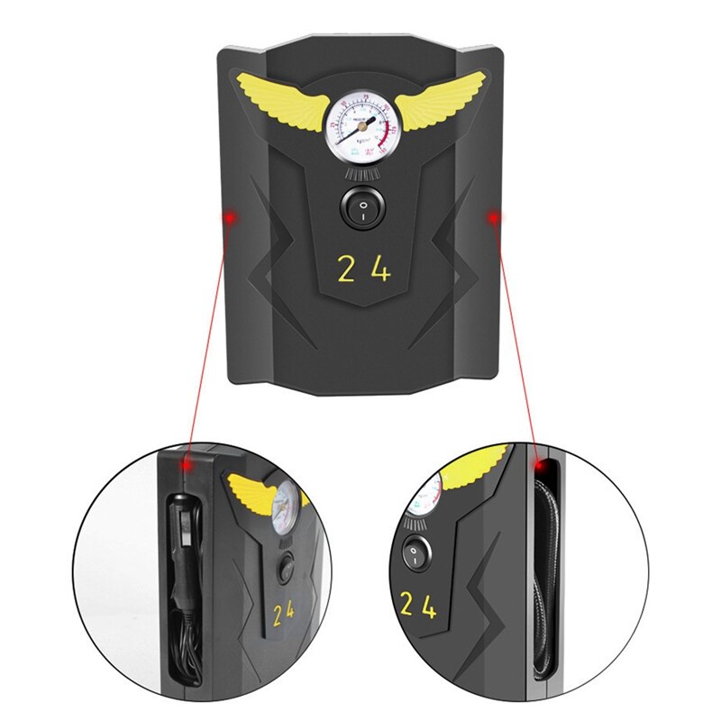 Car Tyre Inflator 12V Digital Tire Inflatable Pump Auto Air Compressor 150 PSI Auto Air Pump for Cars Wheel Tires