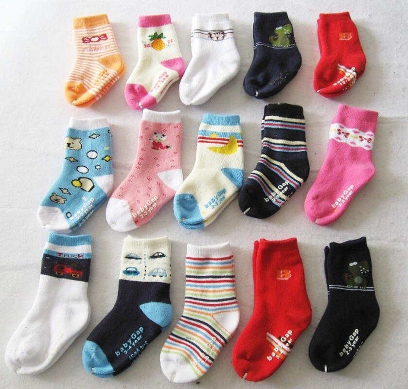 4Pairs/lot winter Socks / Cotton Socks Infant Models Thick Warm Socks / Baby Boy Atws0040