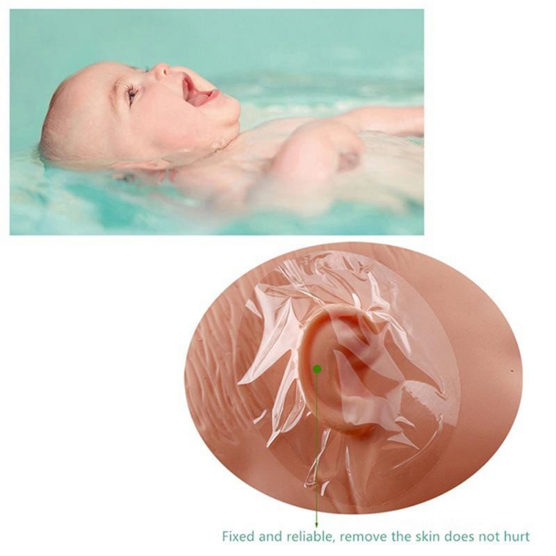 Pasgeboren Baby Essentiële Douche Verpleging Oor Plakken 10 Stuks Swim Shampoo Set Waterdichte Oor Sticker