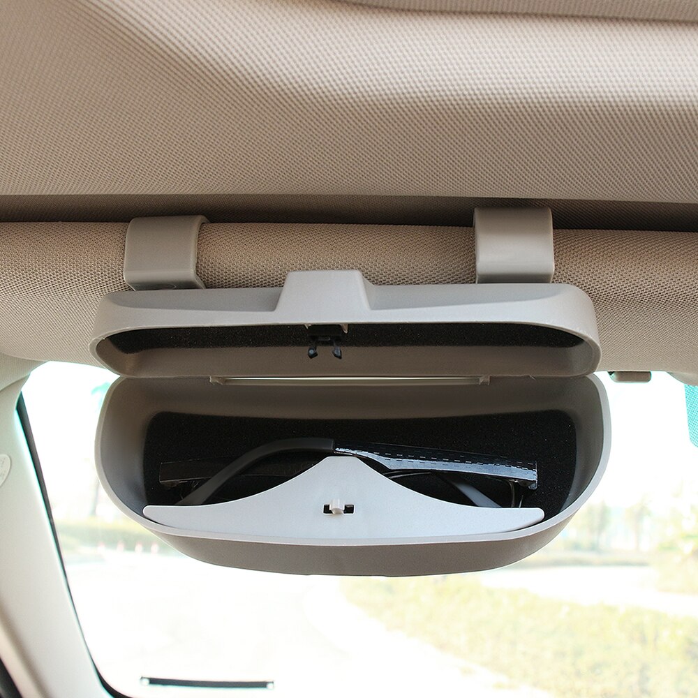 Auto Bril Clip Ticket Kaart Klem Abs Auto Bril Gevallen Auto Zonneklep Zonnebril Houder Accessoires