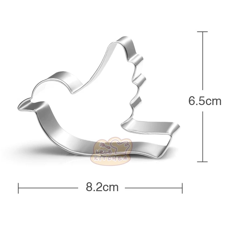 3D Pferd Cookie Cutter Edelstahl Ebene Kekse Werkzeug Backen Zubehör H331: H303