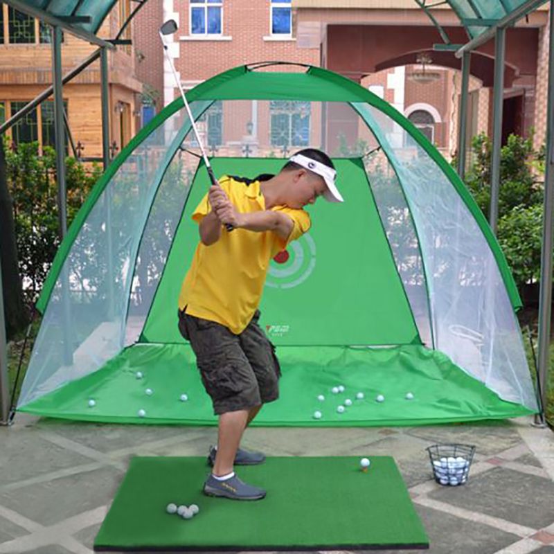 golf svinge trener matt & nett Sett - Innendørs ball Trening
