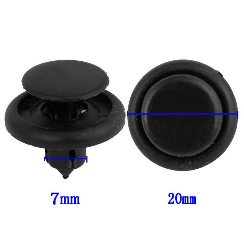 Auto 8 Mm Gat Plastic Zwarte Klinknagels Bumper De... – Grandado Auto 8 Mm Gat Plastic Zwarte Klinknagels Bumper De... – Grandado