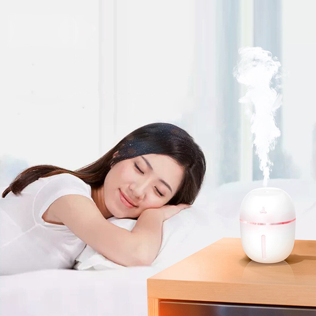 25 # Luchtbevochtiger Ultrasone Usb Aroma Essentiële Olie Diffuser Romantische Kleur Night Lamp Mist Maker Luchtbevochtiger Draagbare Thuiskantoor