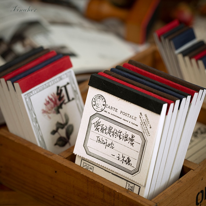 Multi-function notes Craft Paper Material Package DIY bamboo leaf Junk Journal Craft Photo Albums Decoration