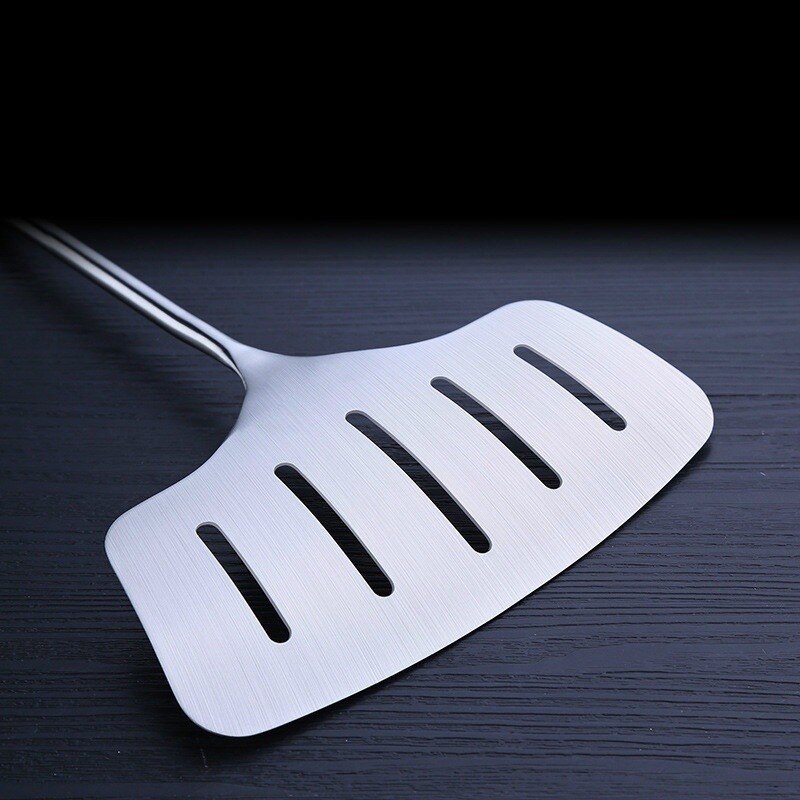 Łopatka ze stali nierdzewnej łopatka robić smażenia łopatka robić kuchni łopatka robić ryb poszerzona łopatka robić smażenia ryb długa rączka łopatka robić steków