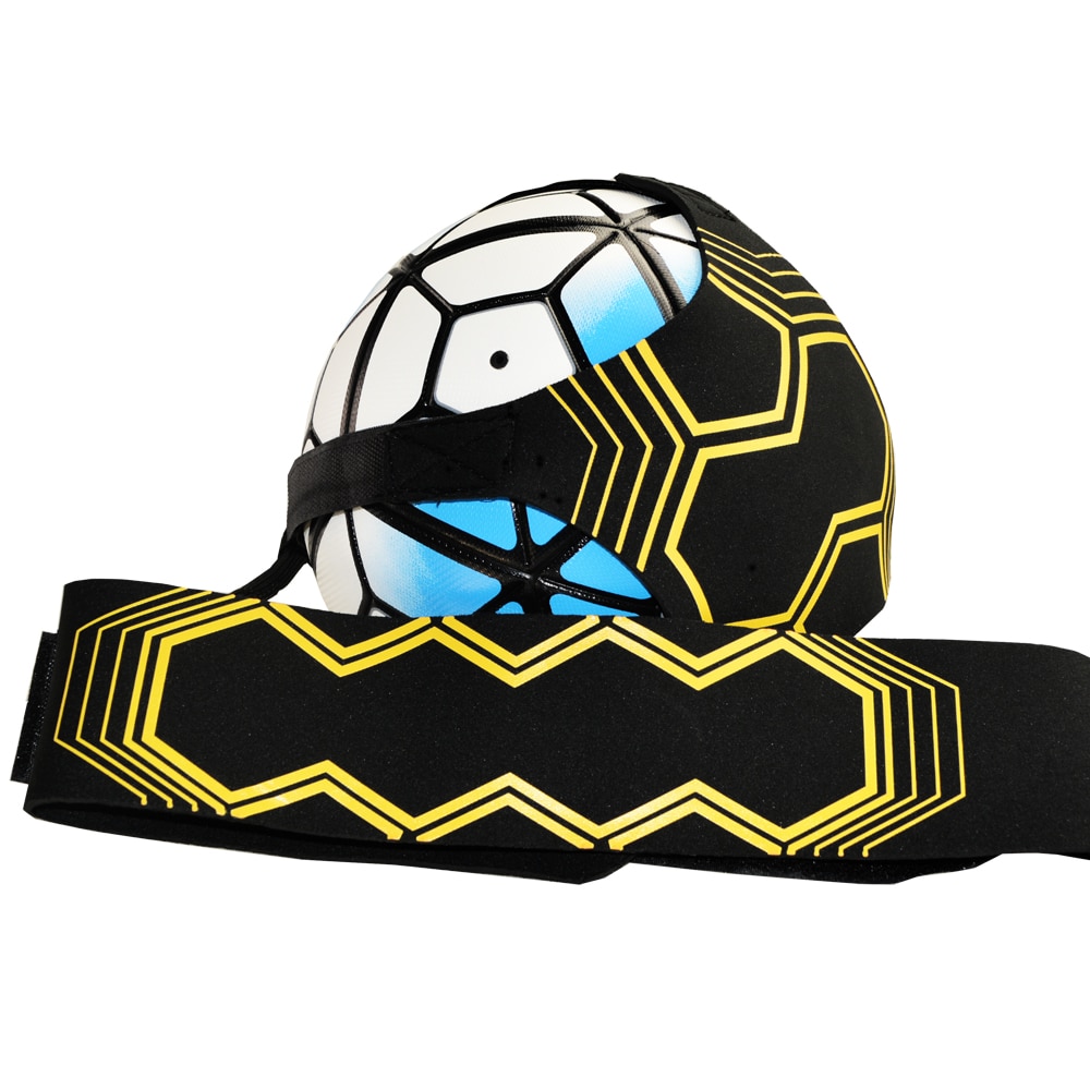Sports Adjustable Football Solo Kick Trainer with Soccer Ball Practice Belt Training Kickball Equipment