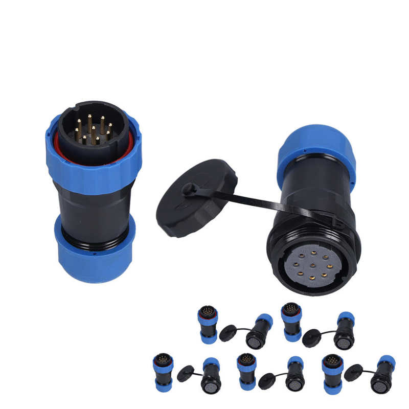 Waterproof Aviation Connector Waterproof Aviation Cable Connector Socket Oxidation Resistance for Electronic Equipment