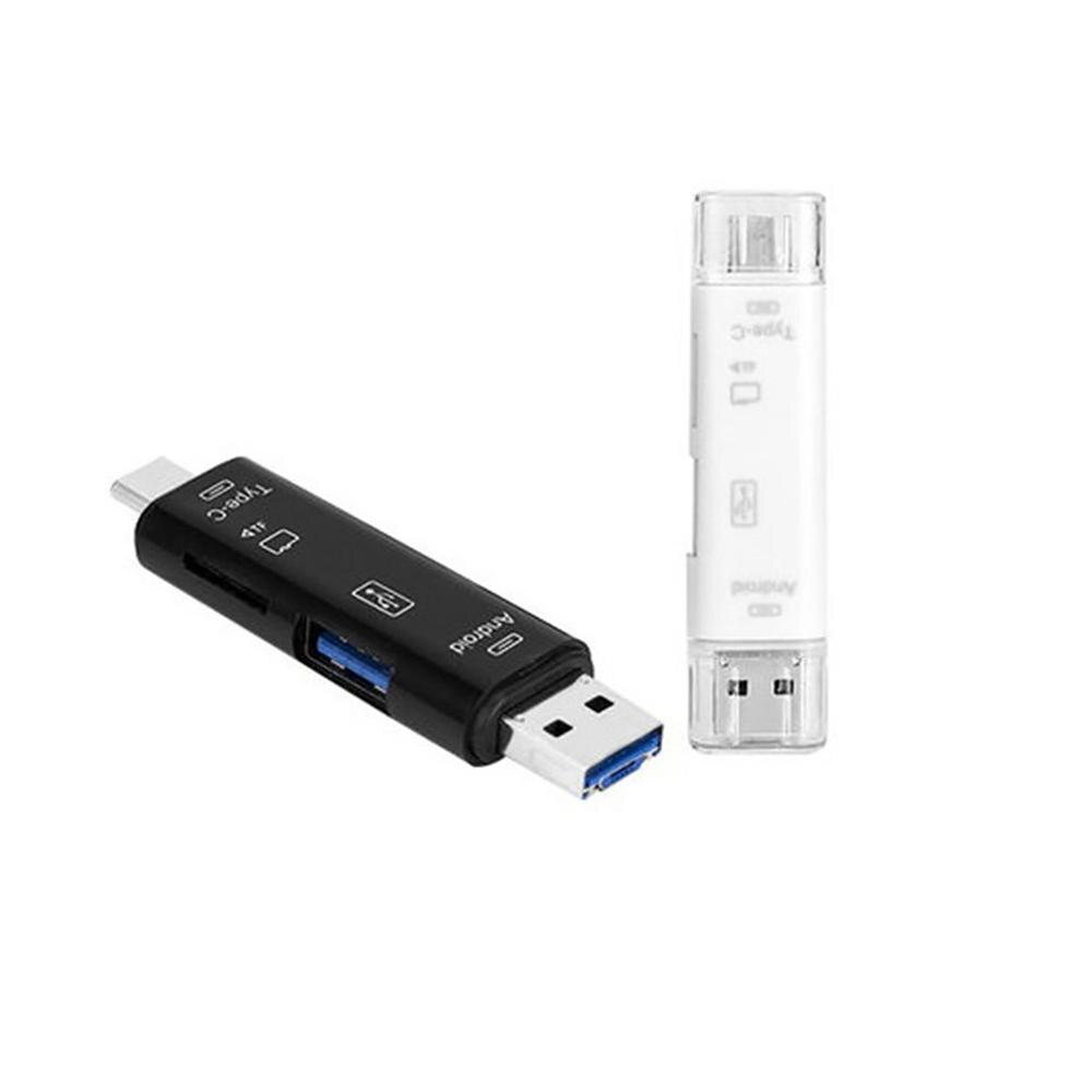 Lector de memoria Usb tipo C, adaptador de tarjeta Micro Sd Usb Otg 3 en 1, Memoria Flash Usb C, lectura Tf para teléfono móvil Android
