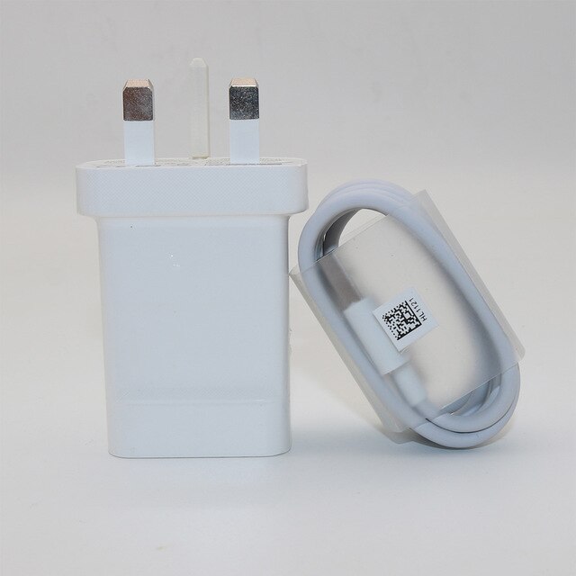 Huawei carregador rápido 9v2a qc 2.0, adaptador usb tipo-c para nova3 3i 4 honor 9 8x p7 p8 p9 p10 p20 lite mate 7 8 9: UK Charger Add Cable