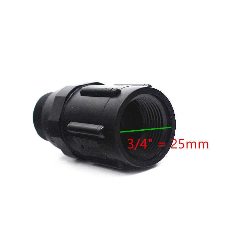 10 Pcs 15PSI-45PSI Regolatori di Pressione Preset con 3/4 &quot;Fht X Mht Tubo Filo di Pressione di Acqua per Il Giardino Drip Sistema