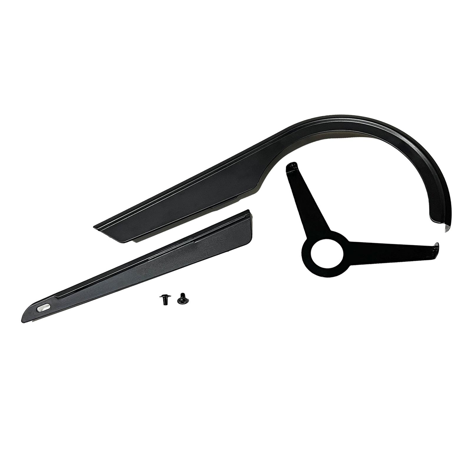 Fiets Kettingbeschermhoes Beschermhoes Verschillende Maten Voor 48-52T Kettingbladen Tandwiel Crankset Bescherming Accessoires: WHITE