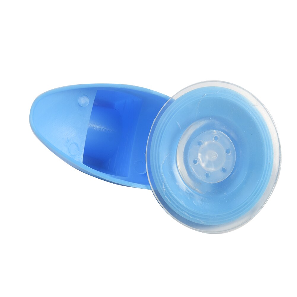 Strong Attachable Shower Head Holder Movable Bracket Powerful Suction Type Bathroom Seat Chuck Holder Shower Fixed Bracket: blue