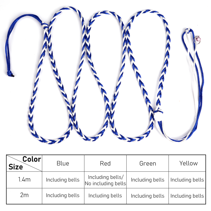 1.4/2m Hamster Traction Rope Small Pet Leash Harness Rope Gerbil Rope Harness Lead Collar Rat Mouse Hamster Pet Cage Leash