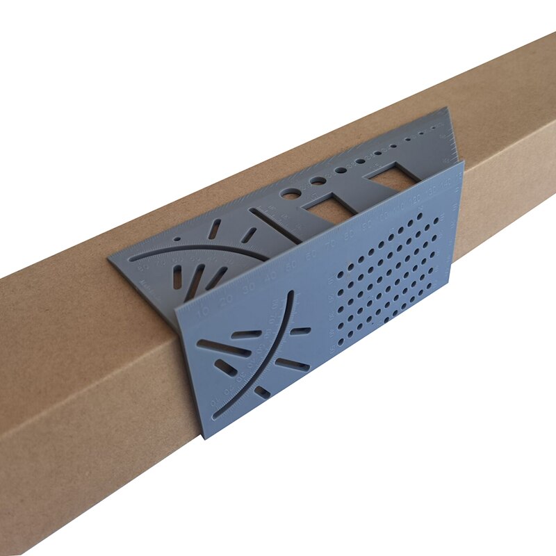 1 Pcs Woodworking 3D Mitre Angle Measuring Square Size Measure Tool With Gauge Ruler Tools Metric Gauge Measuring Gauge