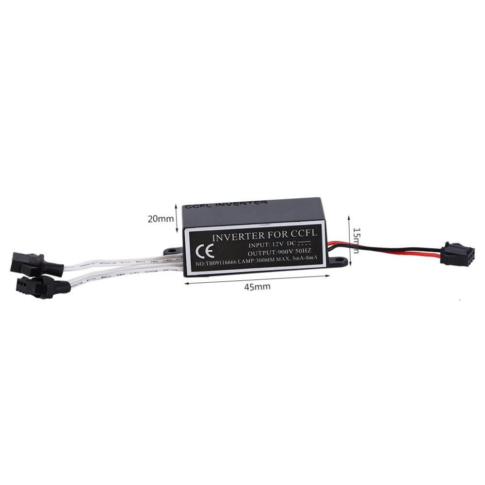 Iplusmile 2 Pezzi Inverter Per Anelli CCFL Angel Eyes – Protezione Da Sovratemperatura E Cortocircuito