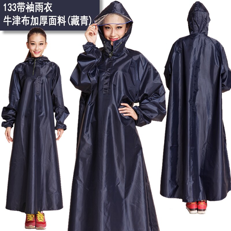 Waterdichte scooter nylon regenjas jas plastic overall regenjas lichtgewicht outdoor chubasquero mujer poncho pluie  jj60yy: D / Xxl