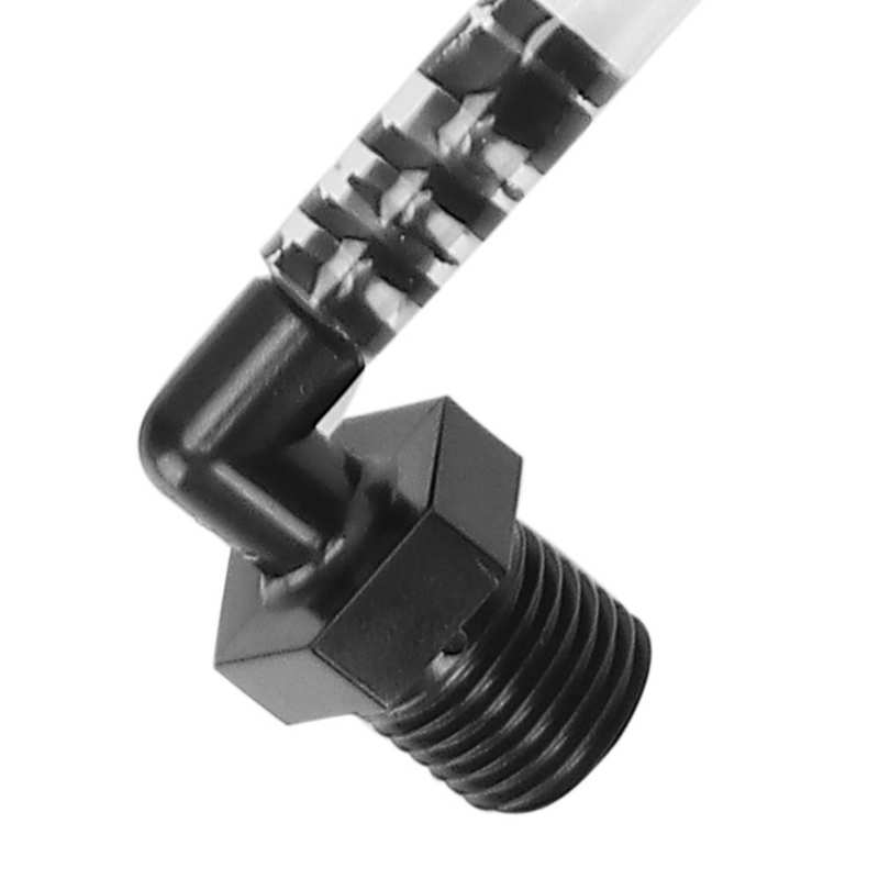90 Degrees Humidifier Cup Tubing Connector Adapter Replacement Part for 5L Oxygen Generator Humidifier Accessory Health Care