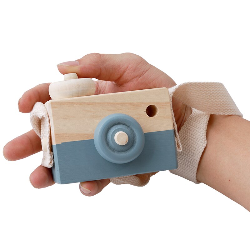 nordisch Europäischen Stil Kamera Spielzeug Baby freundlicher Zimmer Dekor Innenausstattung Art Weihnachten Geburtstag Holz