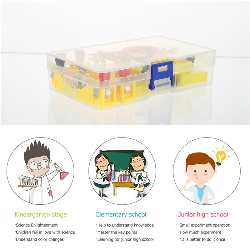 Elever kretsexperimentutrustning för skolan kretsar lärande fysik lab kit