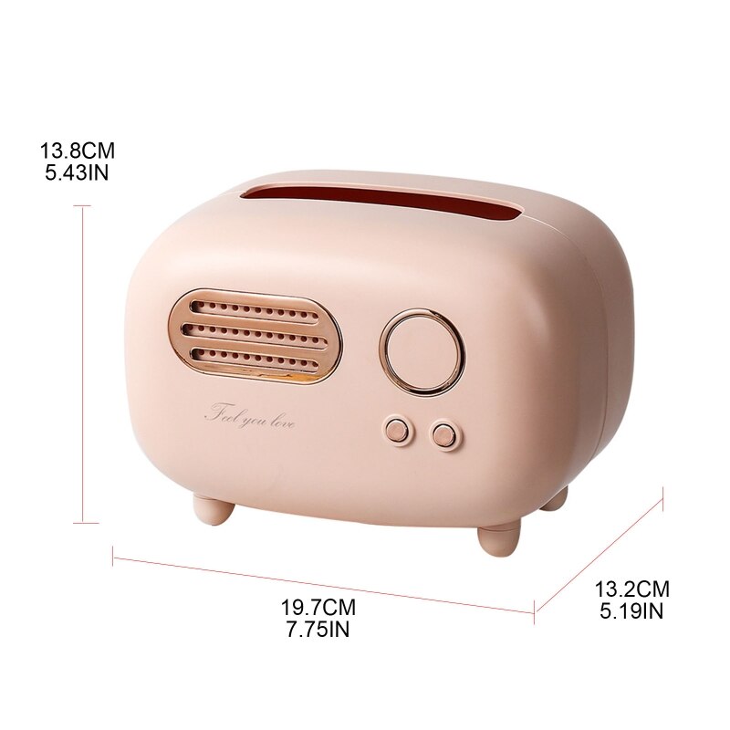 Creatieve Servet Dispenser Box Utility Papier Organizer Container Voor Home Office