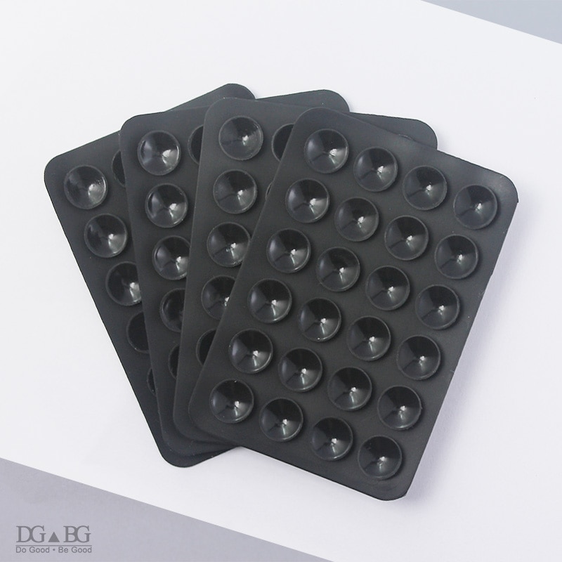 Almohadilla de ventosa de goma de silicona para móvil, pegatina de 3M con respaldo, ventosa de para VR MP4, accesorios GPS
