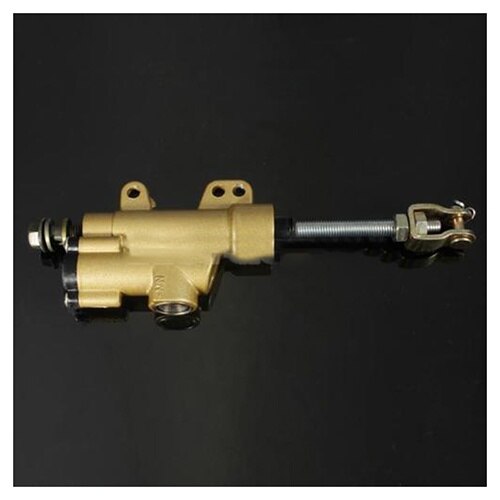 Bagerste motorcykel dirt pit cykel atv hydraulisk fod master bremse cylinder guld